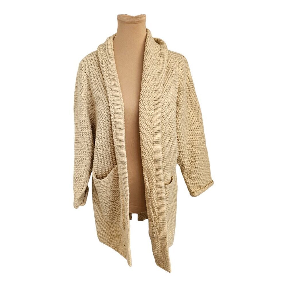 The Skinny x Jillian Harris Knit White Cardigan with Pockets Sz OS